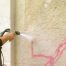 Cómo quitar un graffiti de una pared